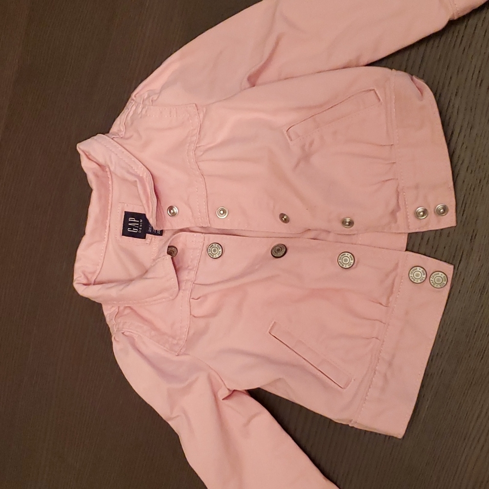 Toddler Size 3, GAP Denim Jacket in Pink